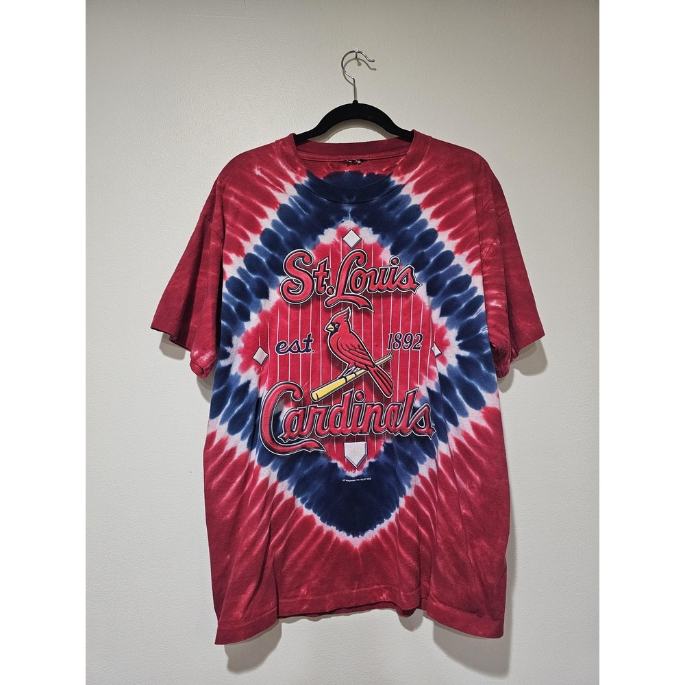 Vintage St. Louis Cardinals Shirt Mens Large MLB Tie Dye VF Imagewear 2000s